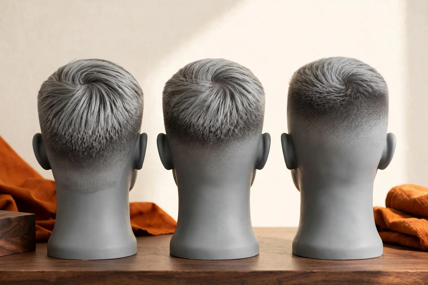 Low, mid and high fades