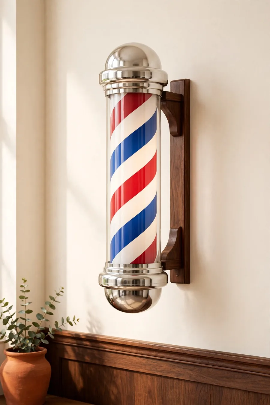 A barber pole
